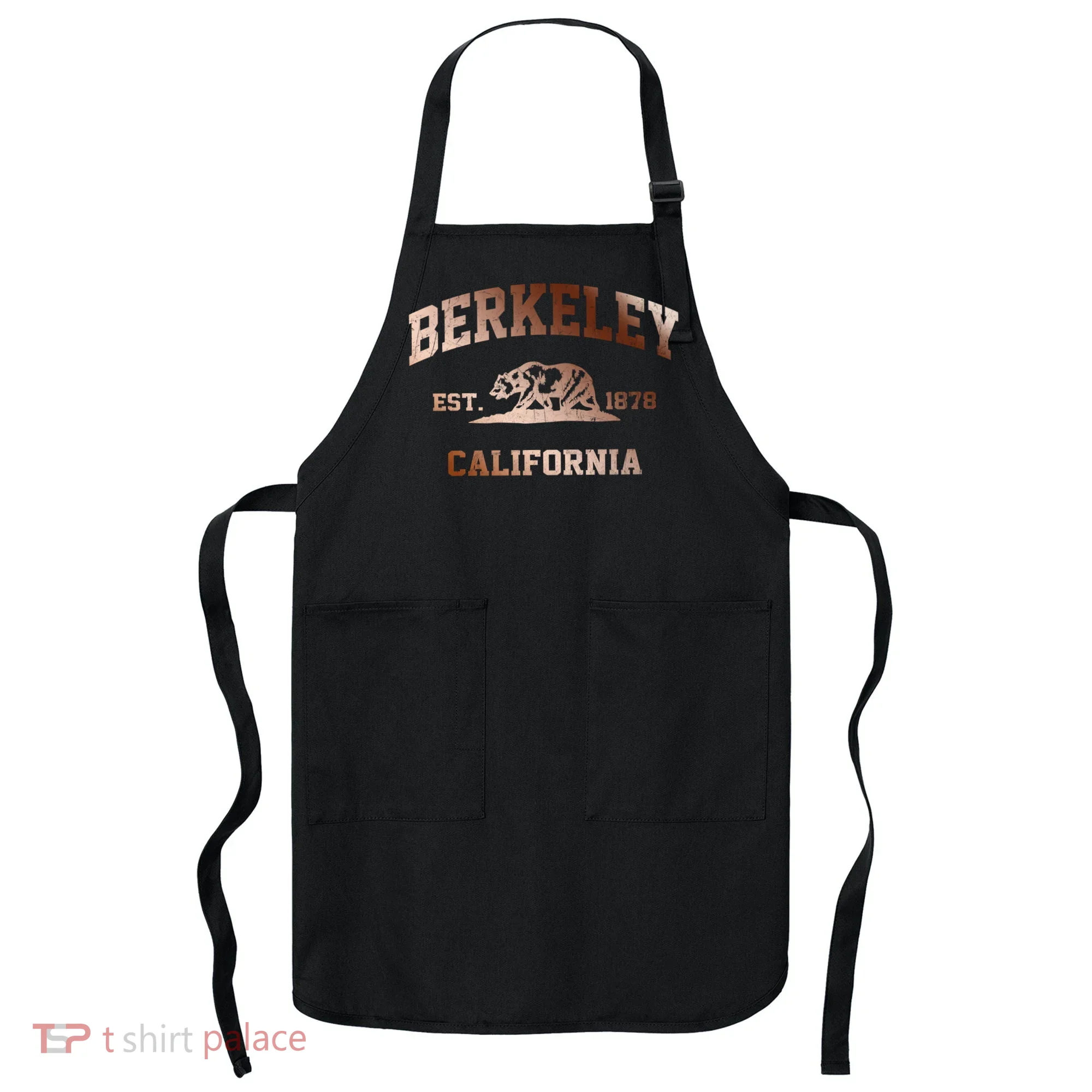 Berkeley California Ca Vintage State Athletic Style Gift Apron