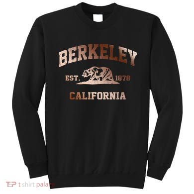 Berkeley California Ca Vintage State Athletic Style Gift Sweatshirt