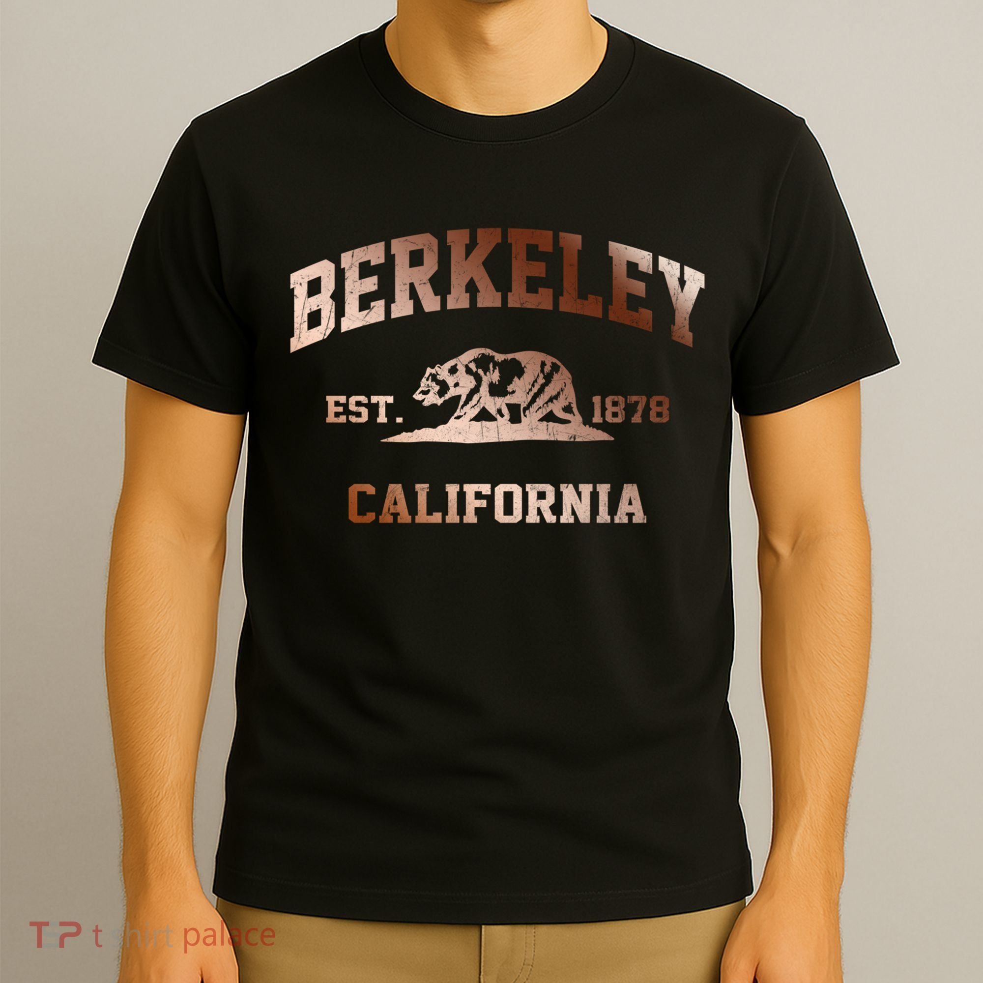 Berkeley California Ca Vintage State Athletic Style Gift T-Shirt