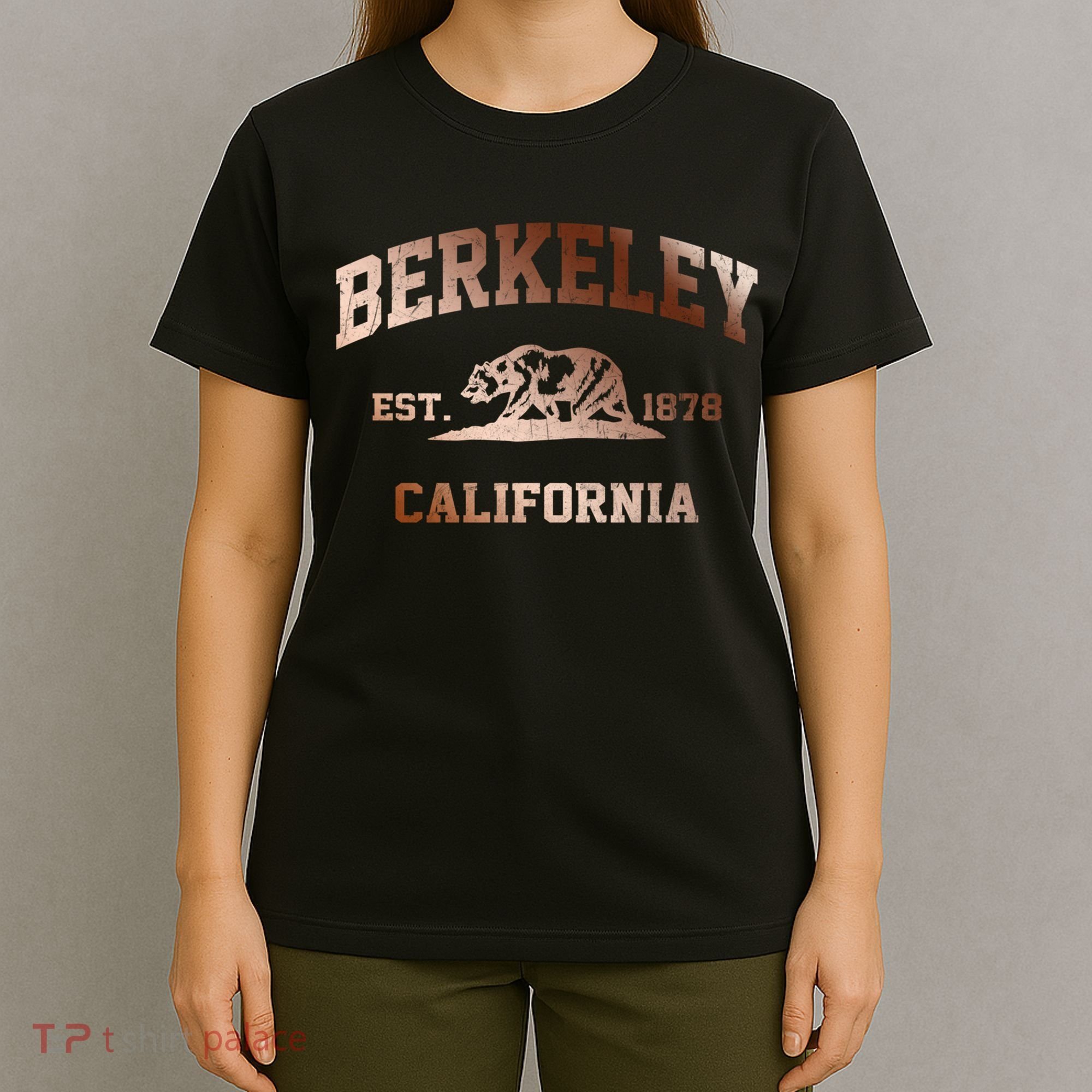 Berkeley California Ca Vintage State Athletic Style Gift T-Shirt