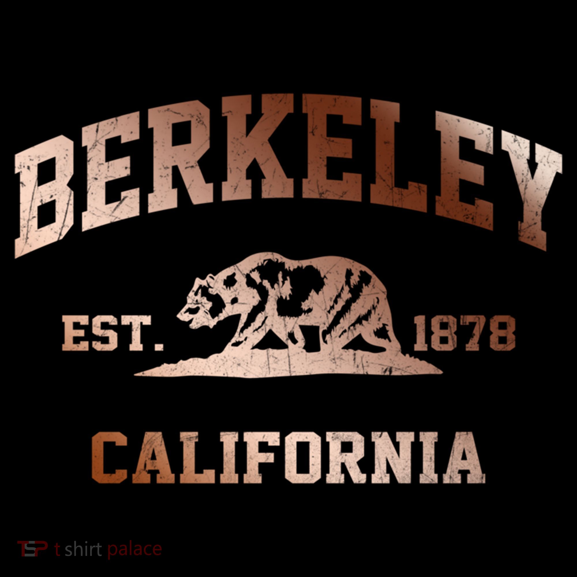 Berkeley California Ca Vintage State Athletic Style Gift T-Shirt