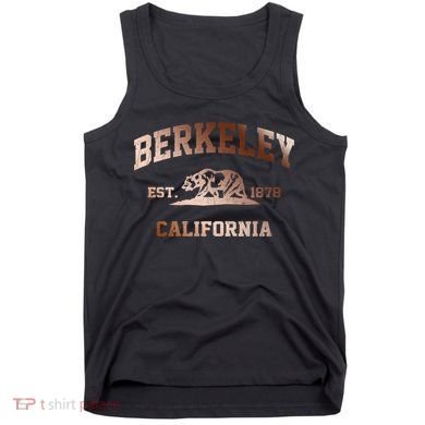 Berkeley California Ca Vintage State Athletic Style Gift Tank Top