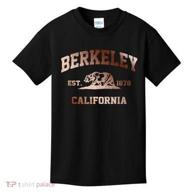 Berkeley California Ca Vintage State Athletic Style Gift Kids T-Shirt
