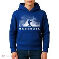 Baseball Clothing Cute Gift Baseball Cute Gift Kids Hoodie thumb 4