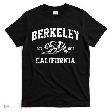 Berkeley California CA Retro Vintage Cali Bear Republic T-Shirt