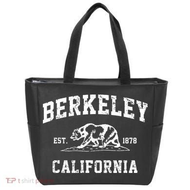 Berkeley California CA Retro Vintage Cali Bear Republic Tote Bag