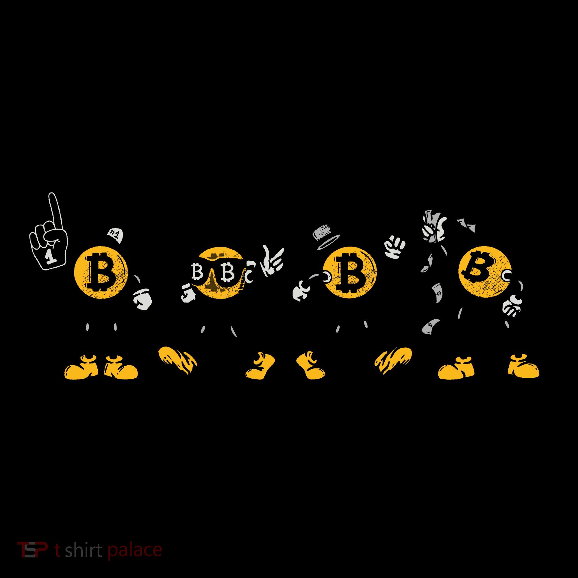 Bitcoin Cartoon Characters Coaster