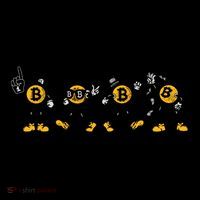 Bitcoin Cartoon Characters Toddler Hoodie thumb 2