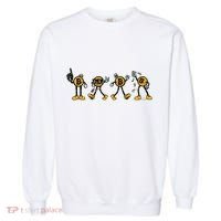 Bitcoin Cartoon Characters Garment-Dyed Sweatshirt thumb 0