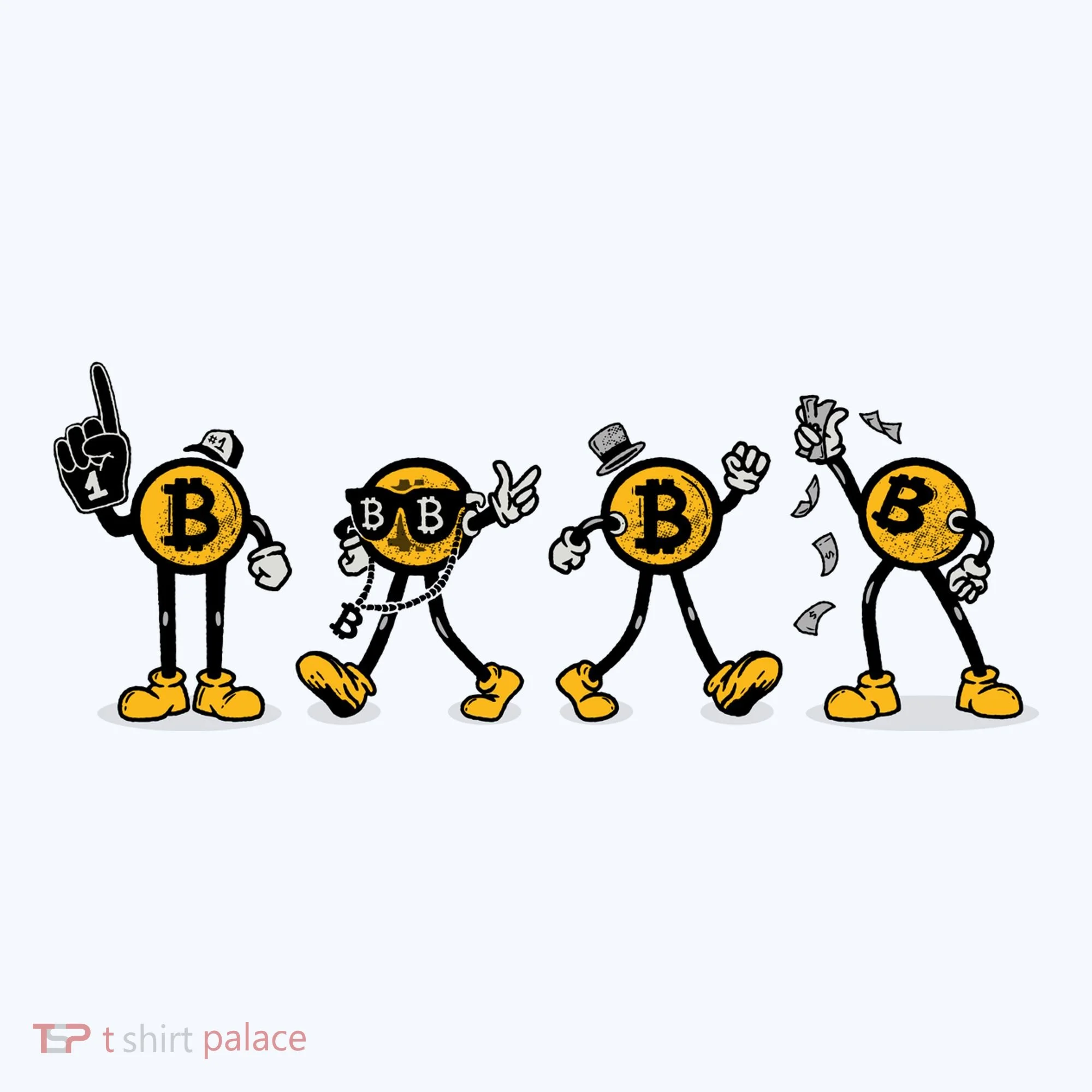 Bitcoin Cartoon Characters Doggie Tank