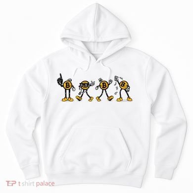 Bitcoin Cartoon Characters Hoodie
