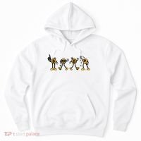 Bitcoin Cartoon Characters Hoodie thumb 0
