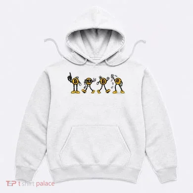 Bitcoin Cartoon Characters Hoodie