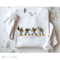 Bitcoin Cartoon Characters Sweatshirt thumb 2