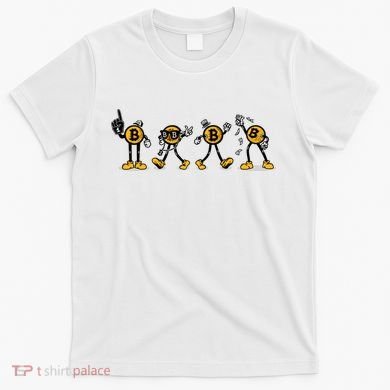 Bitcoin Cartoon Characters T-Shirt
