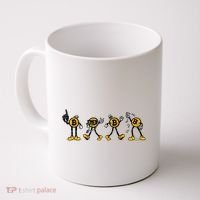 Bitcoin Cartoon Characters Coffee Mug thumb 0