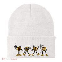 Bitcoin Cartoon Characters Beanie thumb 0