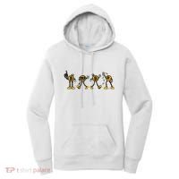 Bitcoin Cartoon Characters Women's Hoodie thumb 0