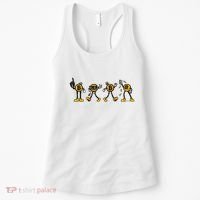 Bitcoin Cartoon Characters Women's Tank Top thumb 0