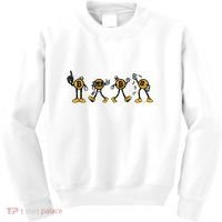 Bitcoin Cartoon Characters Kids Sweatshirt thumb 0