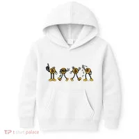 Bitcoin Cartoon Characters Kids Hoodie thumb 0