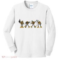 Bitcoin Cartoon Characters Kids Long Sleeve Shirt thumb 0