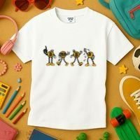 Bitcoin Cartoon Characters Kids T-Shirt thumb 3