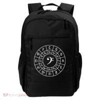 Bass Clef Circle Of Fifths Musician Composer Backpack thumb 0