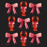 Bow Cute Coquette Crawfish Tumbler thumb 3