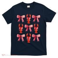 Bow Cute Coquette Crawfish T-Shirt thumb 0
