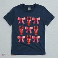 Bow Cute Coquette Crawfish T-Shirt thumb 5