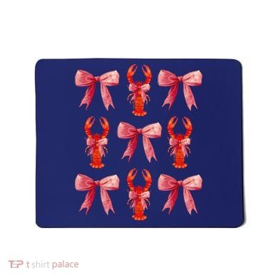 Bow Cute Coquette Crawfish Mousepad