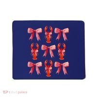 Bow Cute Coquette Crawfish Mousepad thumb 0