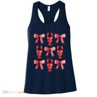 Bow Cute Coquette Crawfish Women's Tank Top thumb 0