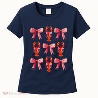 Bow Cute Coquette Crawfish Women's T-Shirt thumb 0