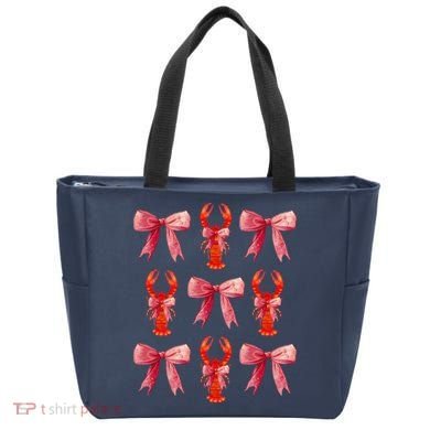 Bow Cute Coquette Crawfish Tote Bag