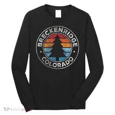 Breckenridge Colorado Co Vintage Long Sleeve Shirt