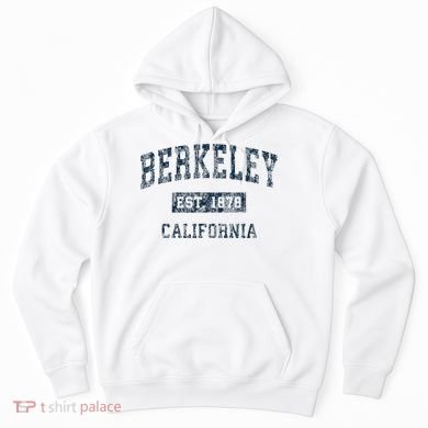Berkeley California Ca Vintage Sports Design Print Hoodie