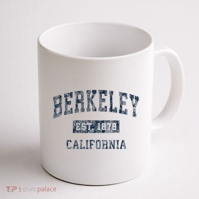 Berkeley California Ca Vintage Sports Design Print Coffee Mug back