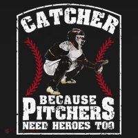 Baseball Catchers Catcher Because Pitchers Need Heroes Too Tote Bag thumb 4
