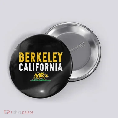 Berkeley California Ca Button