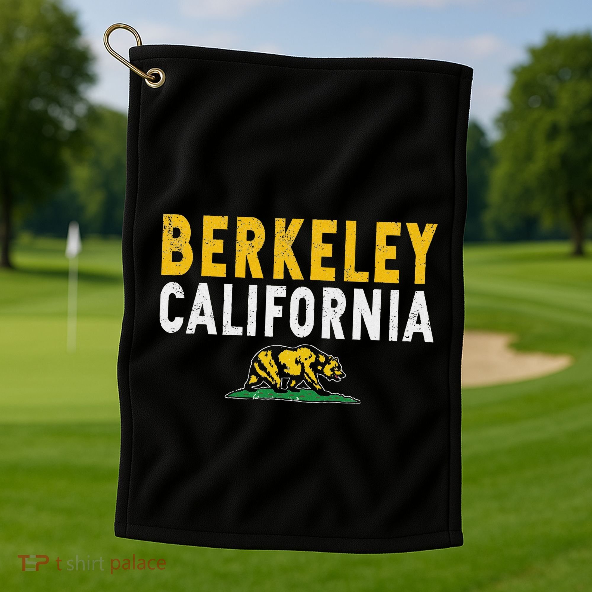 Berkeley California Ca Golf Towel