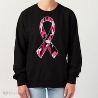 Beast Cancer Camo Ribbon Women's Sweatshirt thumb 0