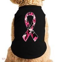 Beast Cancer Camo Ribbon Doggie Tank thumb 0