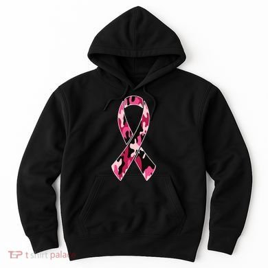 Beast Cancer Camo Ribbon Hoodie