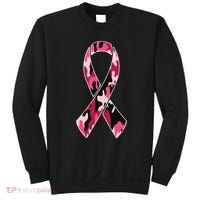 Beast Cancer Camo Ribbon Sweatshirt thumb 0