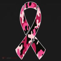 Beast Cancer Camo Ribbon T-Shirt thumb 7