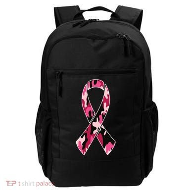 Beast Cancer Camo Ribbon Backpack