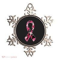 Beast Cancer Camo Ribbon Ornament thumb 0