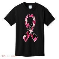 Beast Cancer Camo Ribbon Kids T-Shirt thumb 0